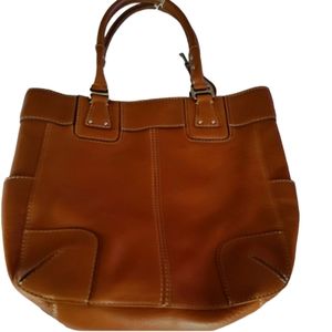 Fossil Brown Leather Shoulder Bag